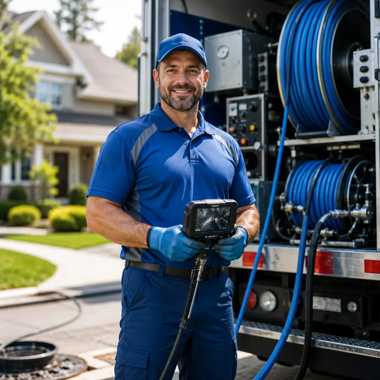 Local outdoor drain cleaning specialists in Linn, WV